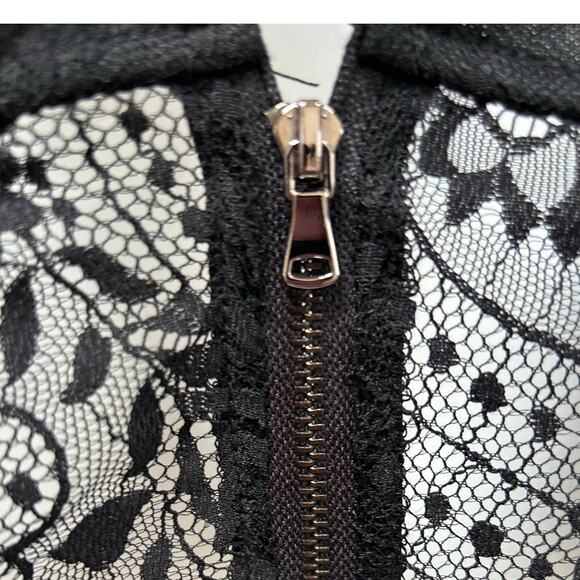 Lush Black Lace Top size S - Picture 5 of 8